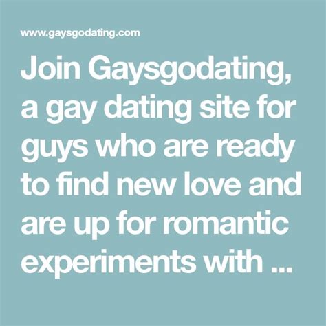 gaysgodating|Gay Dating in New York is Best Enjoyed Online